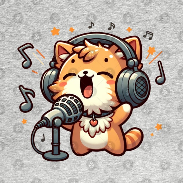 Singing Cat by Bubbles